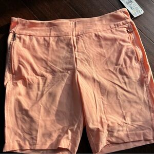 Pebble Beach Women's Peach Bermuda Shorts